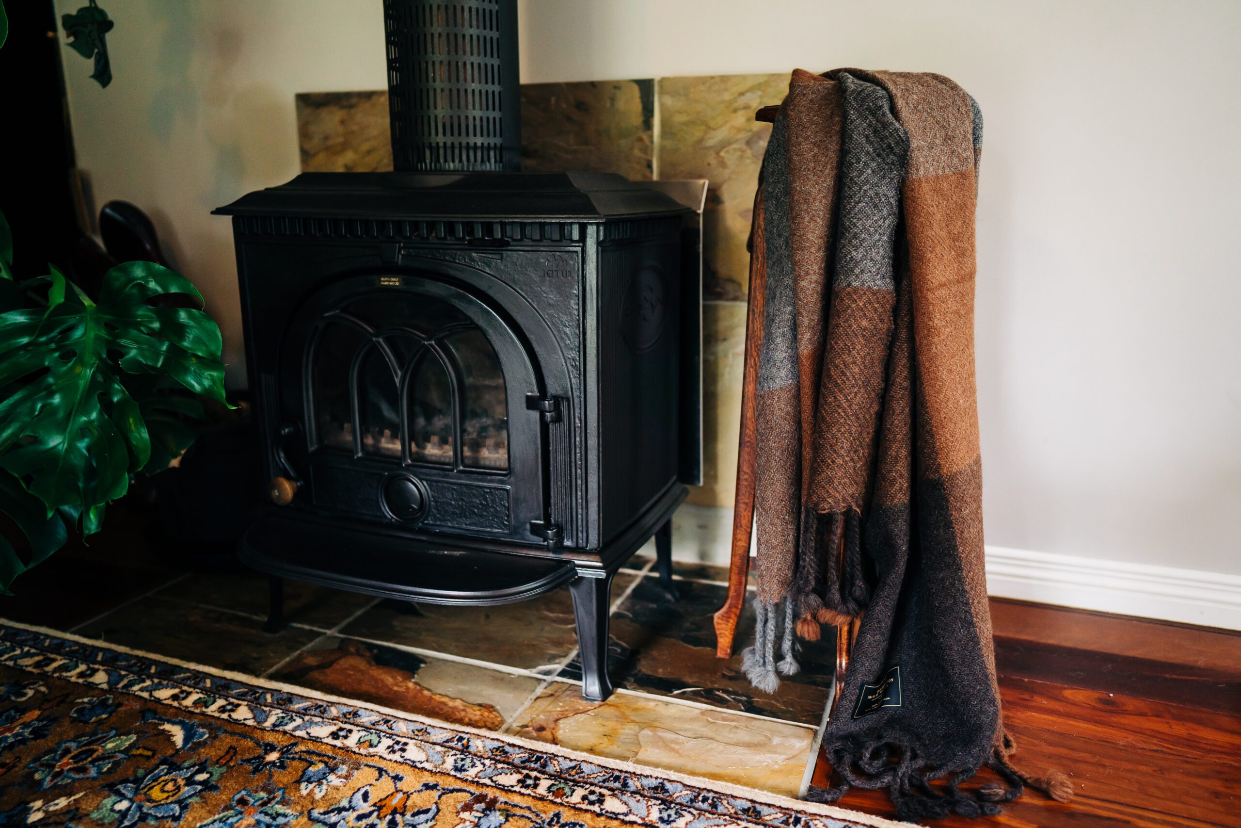 Alpaca Throw Australia. Charcoal, Dark Grey & Brown