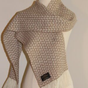 Alpaca Scarf Australia | Fawn & White